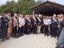Agosto 2013: sindaci e autorità durante una manifestazione di protesta contro la revisione della geografia giudiziaria voluta dall'allora ministra Paola Severino