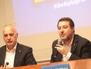Il senatore Bergesio e il ministro Salvini Il senatore Bergesio e il ministro Salvini