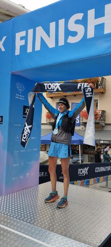 Luisa, il papà Giacomo ed Enrica Dematteis vincitrice del TorX