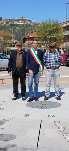 Il sindaco Manzone con i nuovi capogruppo Il sindaco Manzone con i nuovi capogruppo