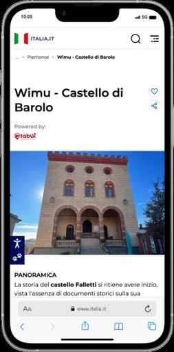 TabUi diventa vetrina del Ministero del Turismo. I contenuti dell’App sbarcano su www.italia.it