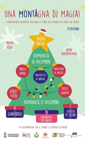 Una Montàgna di magia dai negozi per il Natale a Montà