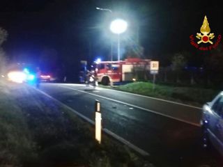 I soccorsi sul luogo dell'investimento