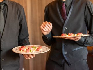 Negli scatti di Barbara Guazzone lo chef Massimo Camia insieme ai suoi familiari e ai suoi collaboratori