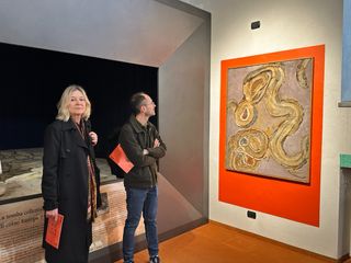 Negli scatti alcuni momenti della cerimonia inaugurale Negli scatti alcuni momenti della cerimonia inaugurale