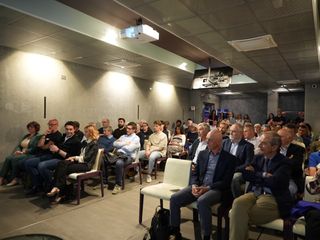 Alcune immagini dall'assemblea di zona tenuta ieri sera a Bra