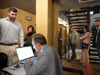 Alcune immagini dall'assemblea di zona tenuta ieri sera a Bra