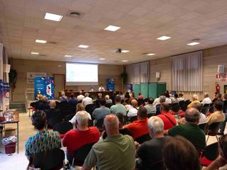 Nelle immagini alcuni momenti dell'assemblea