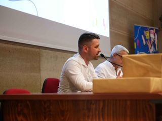 Nelle immagini alcuni momenti dell'assemblea