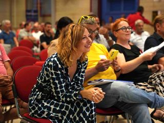 Nelle immagini alcuni momenti dell'assemblea