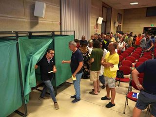 Nelle immagini alcuni momenti dell'assemblea