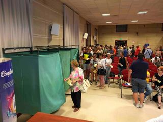 Nelle immagini alcuni momenti dell'assemblea