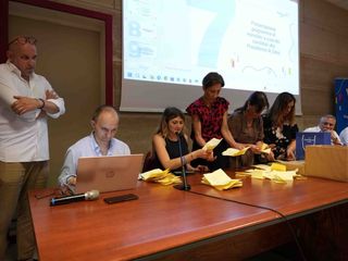 Nelle immagini alcuni momenti dell'assemblea