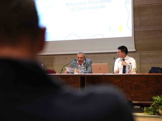 Nelle immagini alcuni momenti dell'assemblea