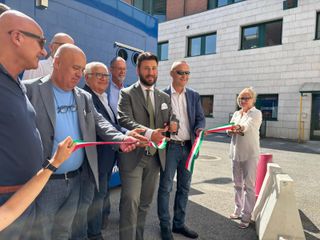 Il taglio del nastro