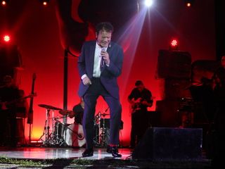 Massimo Ranieri sul palco dell'Anima Festival (foto Cristiano Sabre)