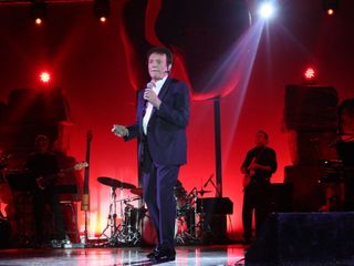 Massimo Ranieri sul palco dell'Anima Festival (foto Cristiano Sabre)