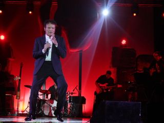 Massimo Ranieri sul palco dell'Anima Festival (foto Cristiano Sabre)