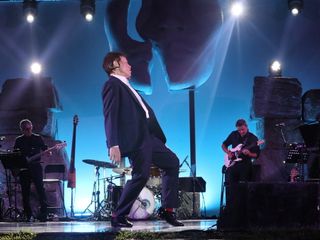 Massimo Ranieri sul palco dell'Anima Festival (foto Cristiano Sabre)