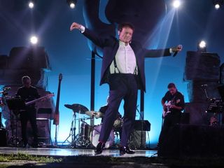 Massimo Ranieri sul palco dell'Anima Festival (foto Cristiano Sabre)