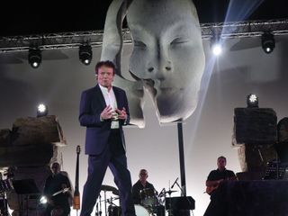 Massimo Ranieri sul palco dell'Anima Festival (foto Cristiano Sabre)