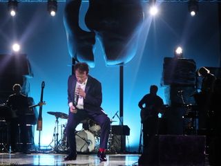 Massimo Ranieri sul palco dell'Anima Festival (foto Cristiano Sabre)