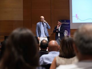 Alcuni momenti dall'assemblea di zona tenuta in Sala Fenoglio