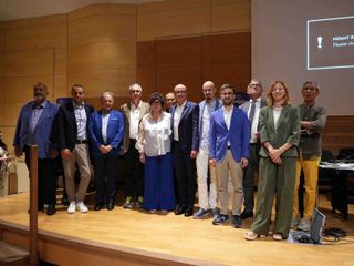 Alcuni momenti dall'assemblea di zona tenuta in Sala Fenoglio