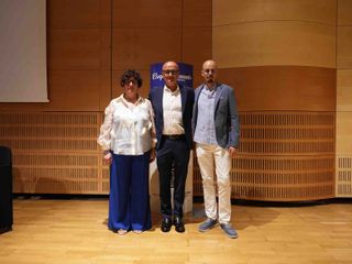 Alcuni momenti dall'assemblea di zona tenuta in Sala Fenoglio