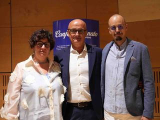Alcuni momenti dall'assemblea di zona tenuta in Sala Fenoglio