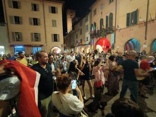 Negli scatti alcuni momenti della manifestazione albese Negli scatti alcuni momenti della manifestazione albese