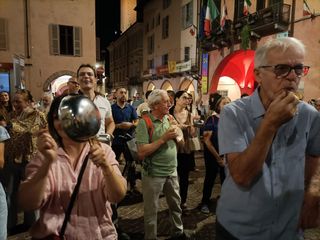 Negli scatti alcuni momenti della manifestazione albese Negli scatti alcuni momenti della manifestazione albese