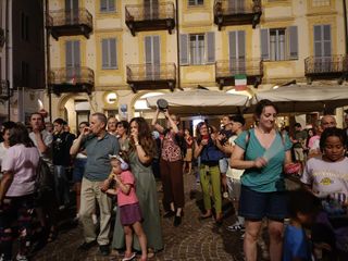 Negli scatti alcuni momenti della manifestazione albese Negli scatti alcuni momenti della manifestazione albese