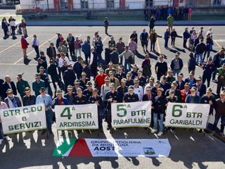 Momenti del 29° raduno degli Artiglieri del Gruppo Aosta - foto Paola Ravazzi
