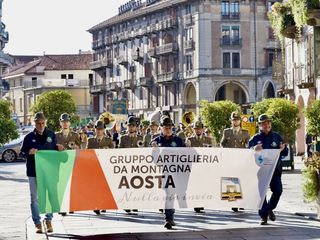 Momenti del 29° raduno degli Artiglieri del Gruppo Aosta - foto Paola Ravazzi