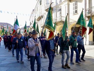 Momenti del 29° raduno degli Artiglieri del Gruppo Aosta - foto Paola Ravazzi