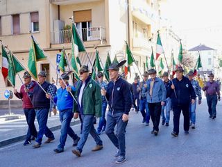 Momenti del 29° raduno degli Artiglieri del Gruppo Aosta - foto Paola Ravazzi