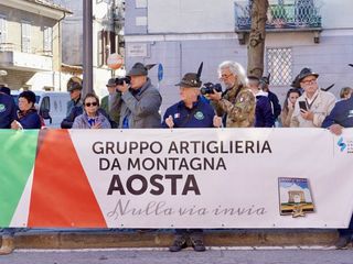 Momenti del 29° raduno degli Artiglieri del Gruppo Aosta - foto Paola Ravazzi