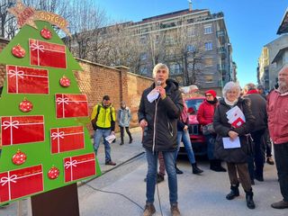 Scatti dalla manifestazione in corso a Cuneo