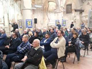 Nell'ex chiesa del Salice l'incontro promosso dalla Lega