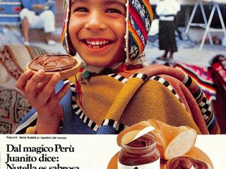 Nutella in una celebre campagna pubblicitaria