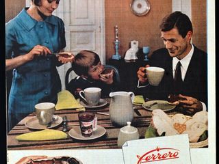 Nutella in una celebre campagna pubblicitaria