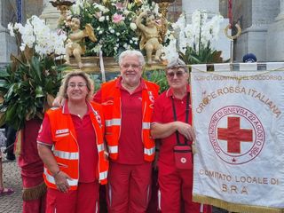 In foto alcuni momenti della festa patronale di Madonna dei Fiori, a Bra