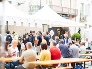 L'area food del Festival