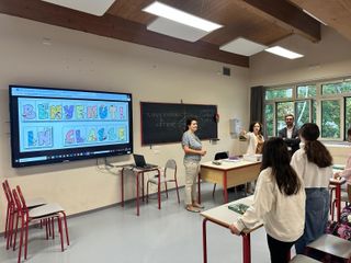 Primo giorno alla scuola Pertini