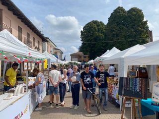 I momenti della prima edizione della Sagra della Noce e della Frutta a guscio a Villanova Solaro - Mangirula