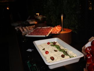 Alcuni momenti dell'evento di presentazione di prodotti tipici regionali a Roma