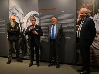 La Pietà di Michelangelo in mostra a Palazzo Banca d'Alba, dal 22 novembre 2025 al 1° marzo 2026. La Pietà di Michelangelo in mostra a Palazzo Banca d'Alba, dal 22 novembre 2025 al 1° marzo 2026.