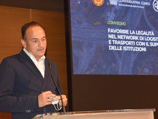 L'intervento del governatore Alberto Cirio