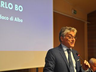 Il primo cittadino albese Carlo Bo